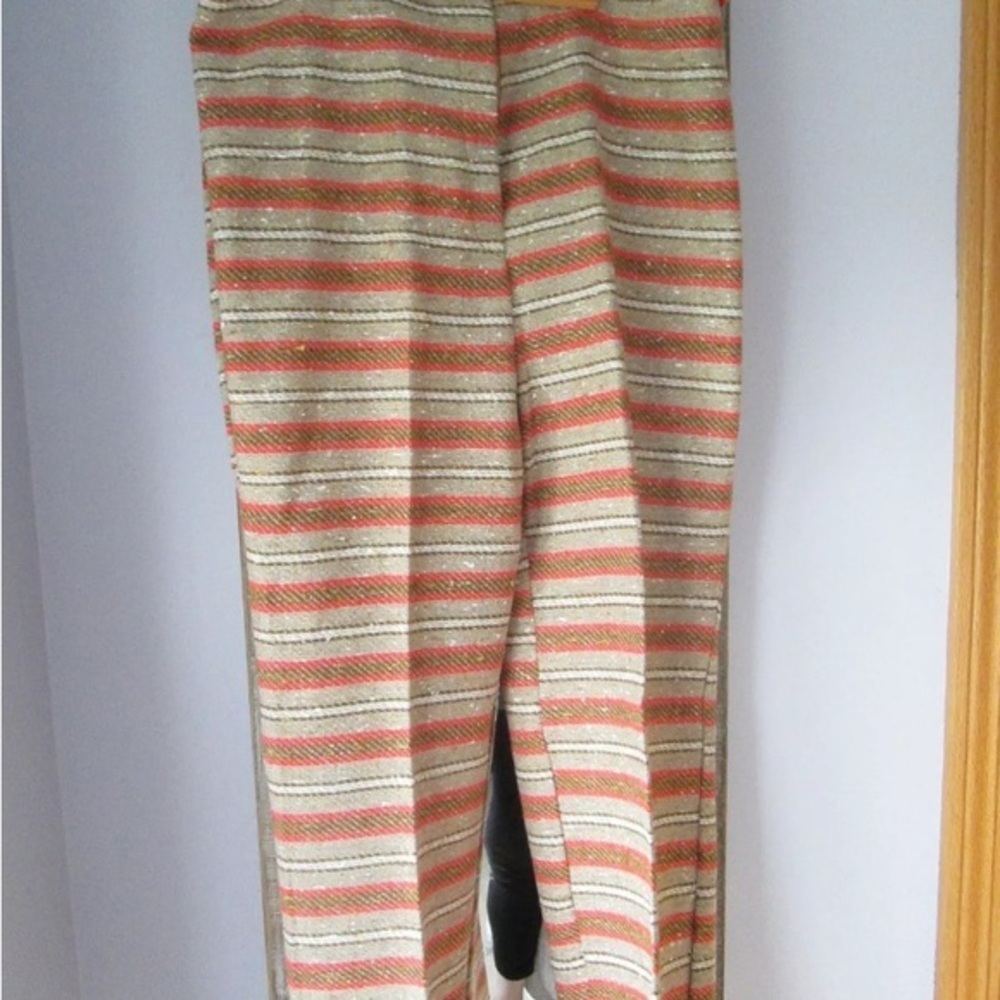 Vintage Retro MOD Tweed ish Acrylic Pants Slacks Trousers‎ 1960’s Waist 32”